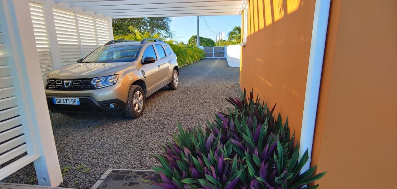 Villa Fleur De Goyave - Tres Bien Ventilee - Vue Degagee Saint-Francois  Bagian luar foto