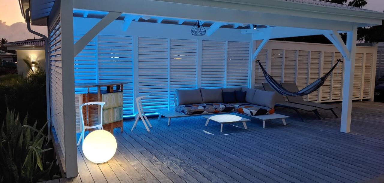 Villa Fleur De Goyave - Tres Bien Ventilee - Vue Degagee Saint-Francois  Bagian luar foto